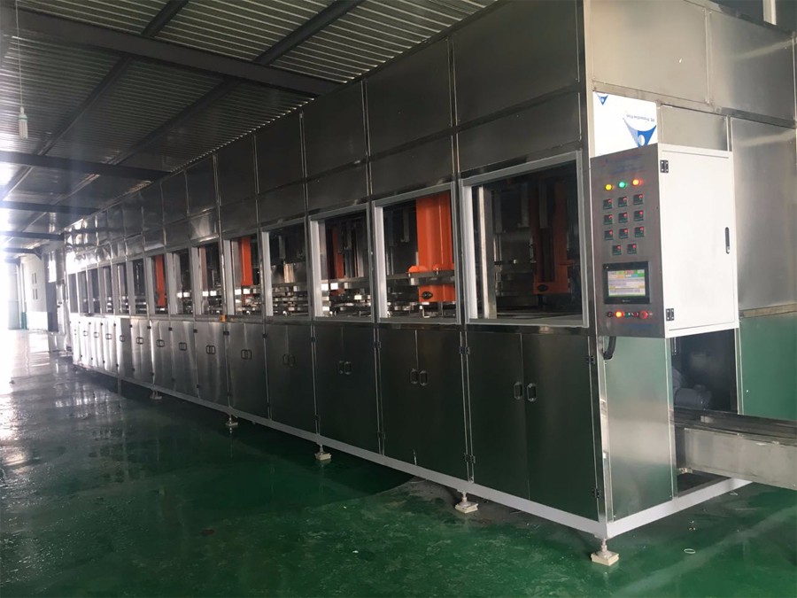 JZ-Q12全自动动力电池壳清洗机